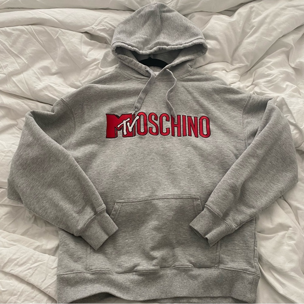 Moschino Embroidered Hoodie
